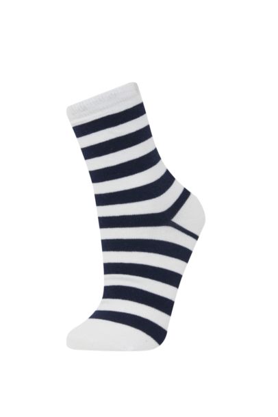 Boy 5 Piece Cotton Long Socks