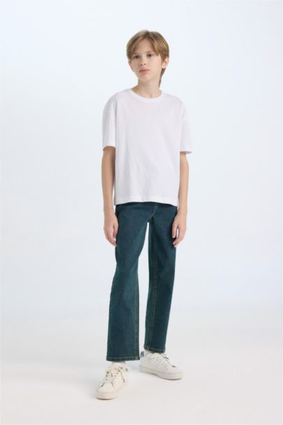 Boy Straight Fit Straight Leg Jeans