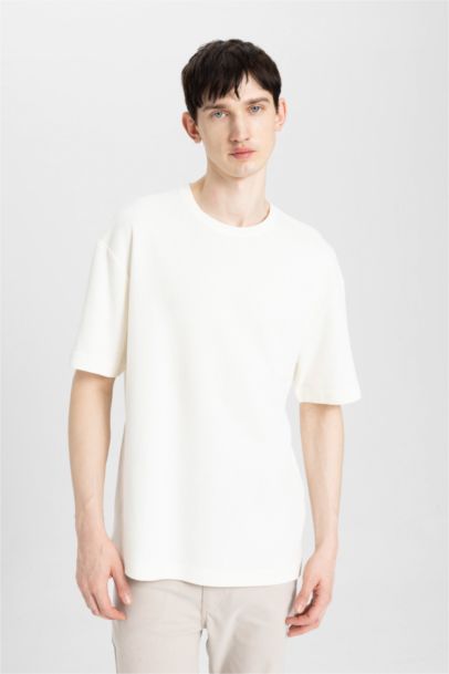 Relax Fit Crew Neck Short Sleeve T-Shirt