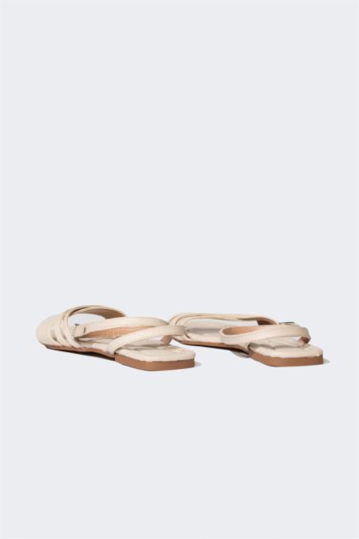 Woman Slip On Flat Sole Sandals