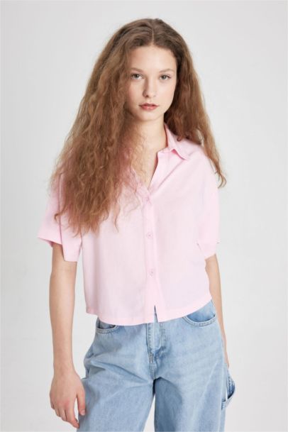 Oversize Fit Short Sleeve Shirt