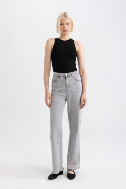 Débardeur noir Slim à col Halter