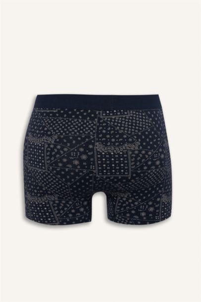 Regular Fit Paisley Patterned 3 Piece Boxers