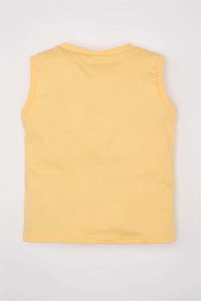 Baby Boy Crew Neck Animal Patterned T-Shirt