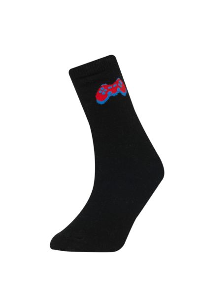 Boy 7 Piece Cotton Long Socks