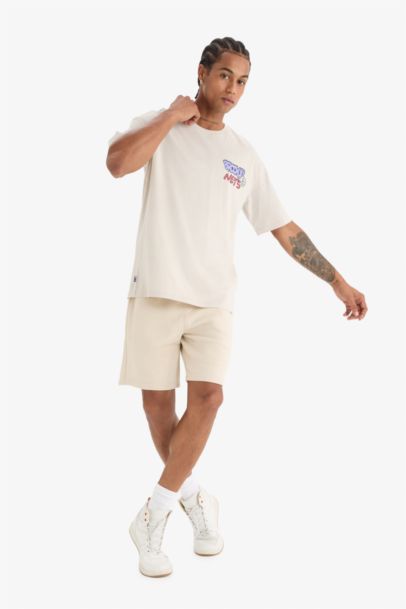 DeFactoFit NBA Brooklyn Nets Boxy Fit Crew Neck T-Shirt