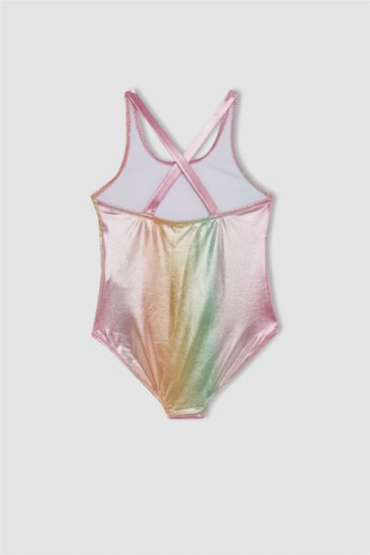 Girl Colorful Swimsuit