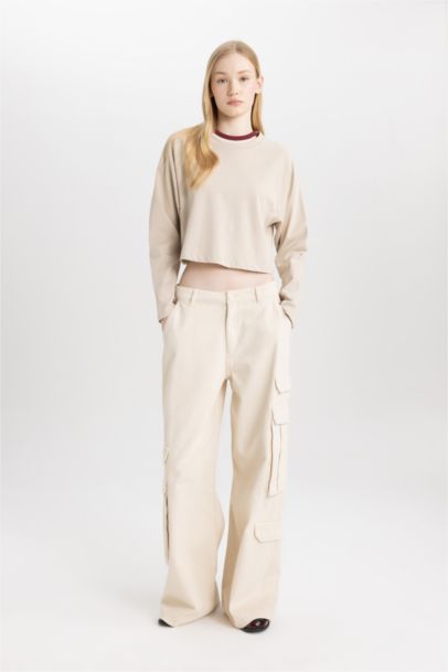 تيشيرت كم طويل قصة فضفاضة