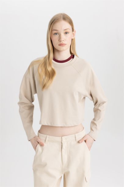 تيشيرت كم طويل قصة فضفاضة