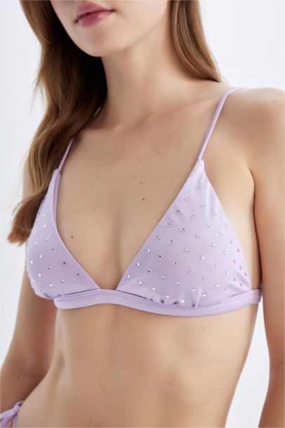 Afra x DeFacto Regular Fit Bikini Top