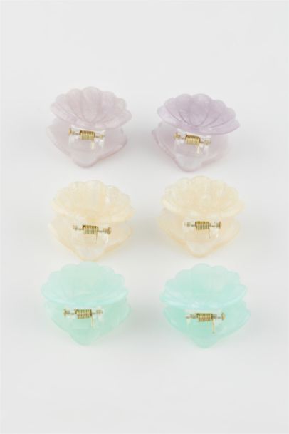 كلبس شعر حريمي - 6 قطع