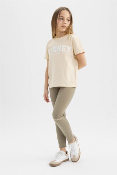 Girl Printed Long Leggings