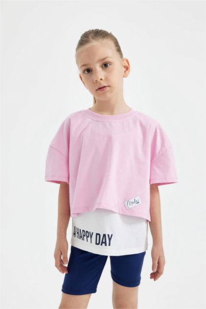 Girl Oversize Fit Short Sleeve T-Shirt