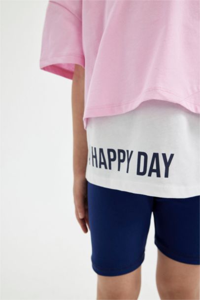 Girl Oversize Fit Short Sleeve T-Shirt