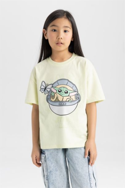 Girl Star Wars-Mandalorian Relax Fit  T-Shirt