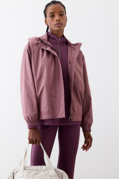 DeFactoFit Waterproof Regular Fit Hooded Rain Jacket