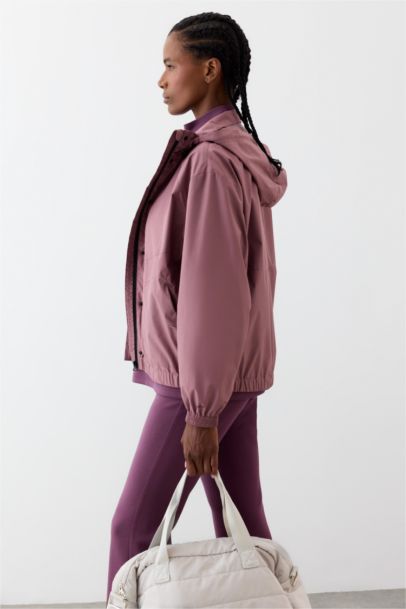 DeFactoFit Waterproof Regular Fit Hooded Rain Jacket