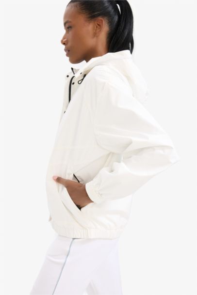 DeFactoFit Waterproof Regular Fit Hooded Rain Jacket