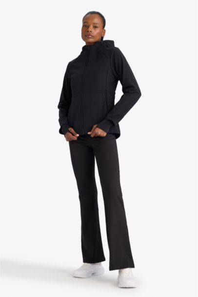 DeFactoFit Waterproof Slim Fit Hooded Softshell Jacket