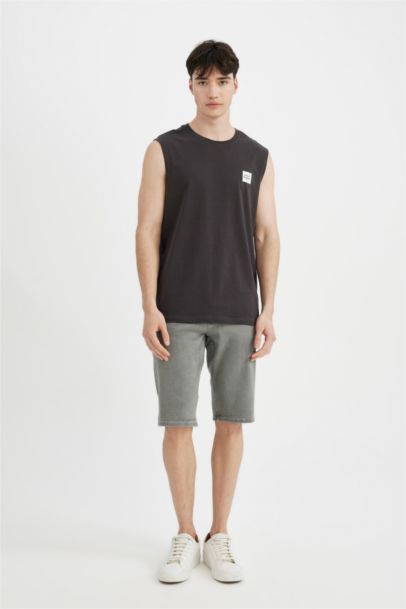 ديباردور مطبوع قصة عادية برقبة مستديرة