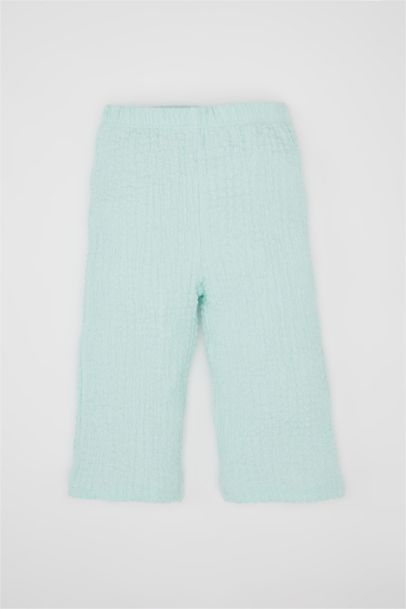 Baby Girl One Shoulder Blouse Trousers 2 Piece Set