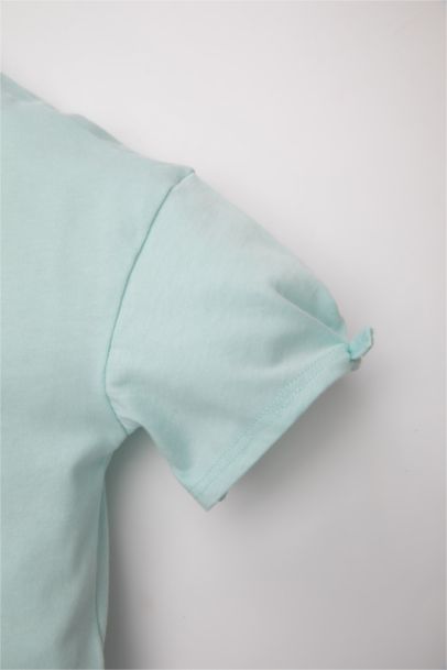 Baby Girl Printed Short Sleeve T-Shirt