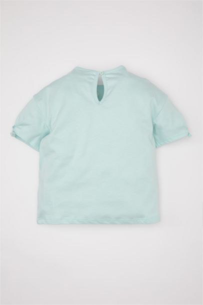 Baby Girl Printed Short Sleeve T-Shirt