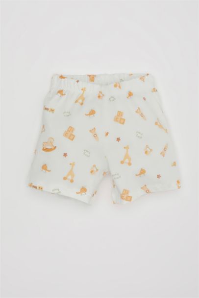 Baby Boy Safari Printed Cotton 2 Piece Pajama Set
