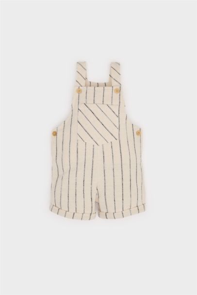 Salopette rayée pour bébé garçon