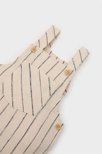 Salopette rayée pour bébé garçon