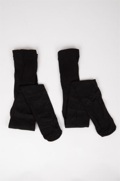 شرابات كيلون بناتي قطن - قطعتين