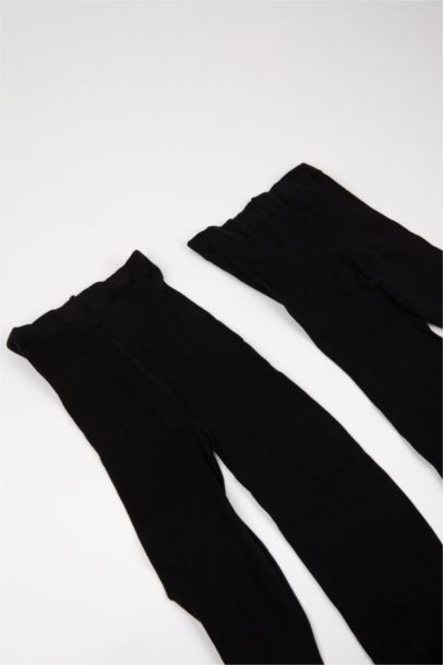 شرابات كيلون بناتي قطن - قطعتين