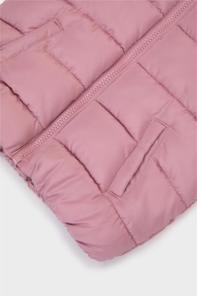 Baby Girl Hooded Puffer Jacket
