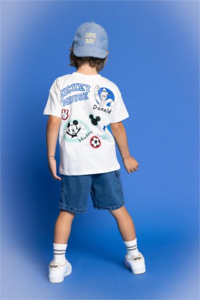 Baby Boy Disney Mickey Minnie Crew Neck T-Shirt