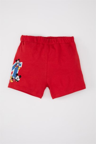 Baby Boy Disney Mickey & Minnie T-Shirt Shorts 2 Piece Set