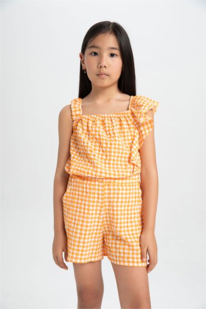 سيت بناتي شورت وبلوزة - قطعتين