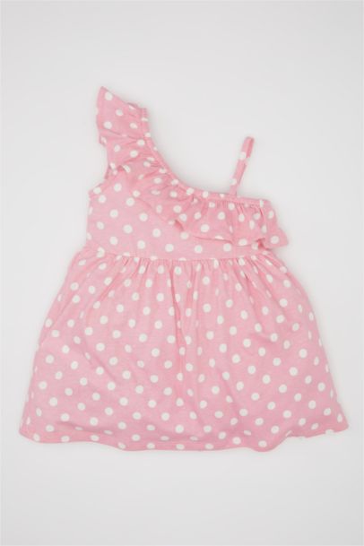 Baby Girl Disney Mickey & Minnie Strap Dress