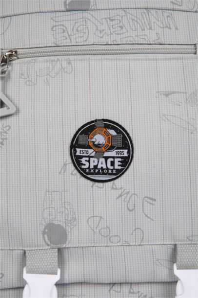 Unisex Çocuk Desenli Oxford Okul Çantası