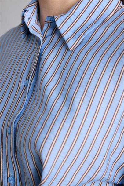 Relax Fıt Baskılı Uzun Kollu Tunik