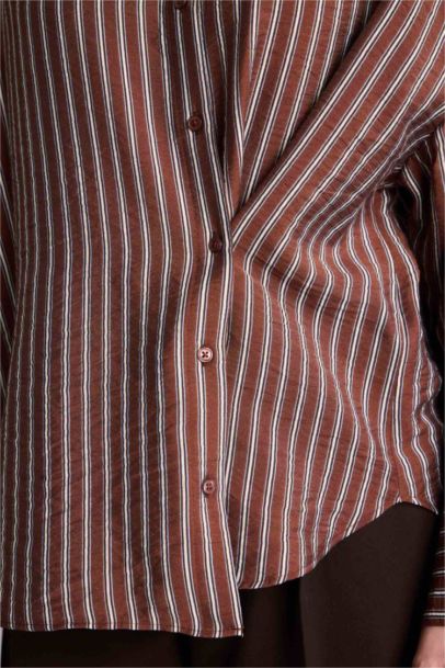 Relax Fıt Baskılı Uzun Kollu Tunik