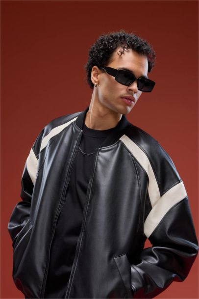 جاكيت بومبر قصة عادية بياخة كوليج