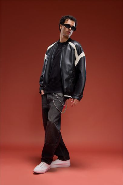 جاكيت بومبر قصة عادية بياخة كوليج