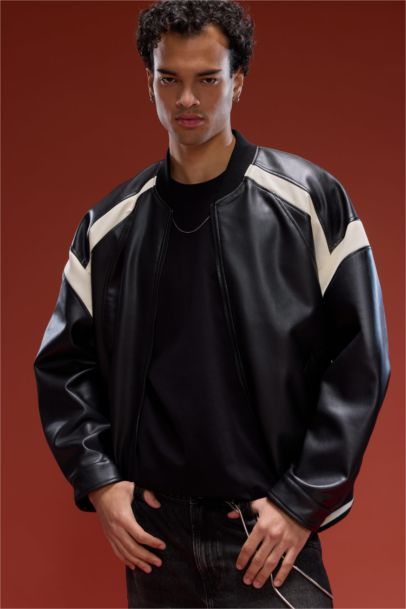 جاكيت بومبر قصة عادية بياخة كوليج