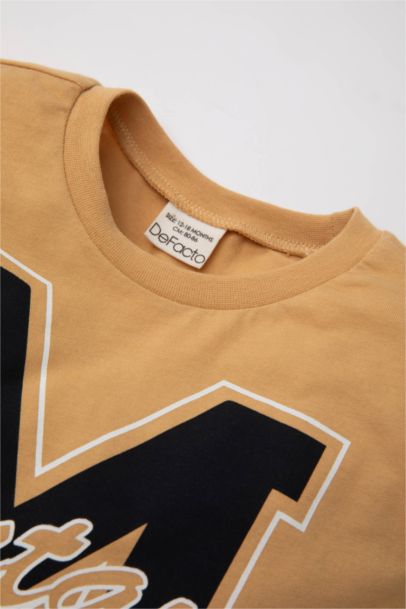 Baby Boy Printed Short Sleeve T-Shirt Shorts 2 Piece Set