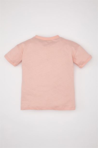 Baby Boy Cactus Patterned Short Sleeve T-Shirt