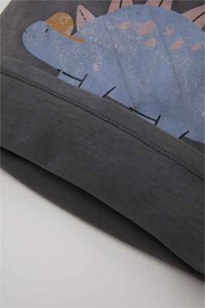 Baby Boy Dinosaur Printed T-Shirt Shorts Cotton 2 Piece Set