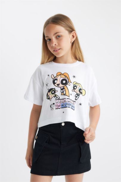 Girl PowerPuff Girls Short Sleeve T-Shirt