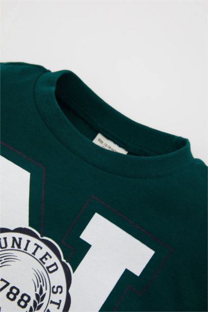 Ensemble de T-Shirt Manches Courtes et Short pour Bébé Garçon