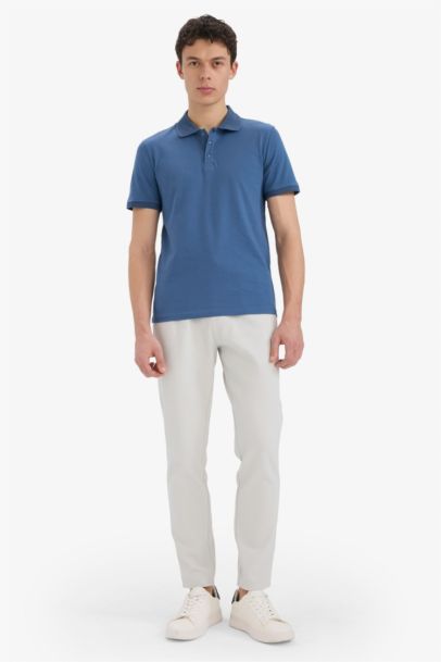 Regular Fit Skinny Leg Trousers