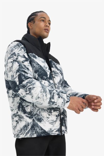 Su İtici Oversize Geniş Kalıp Fermuarlı Rüzgar Geçirmez Mont